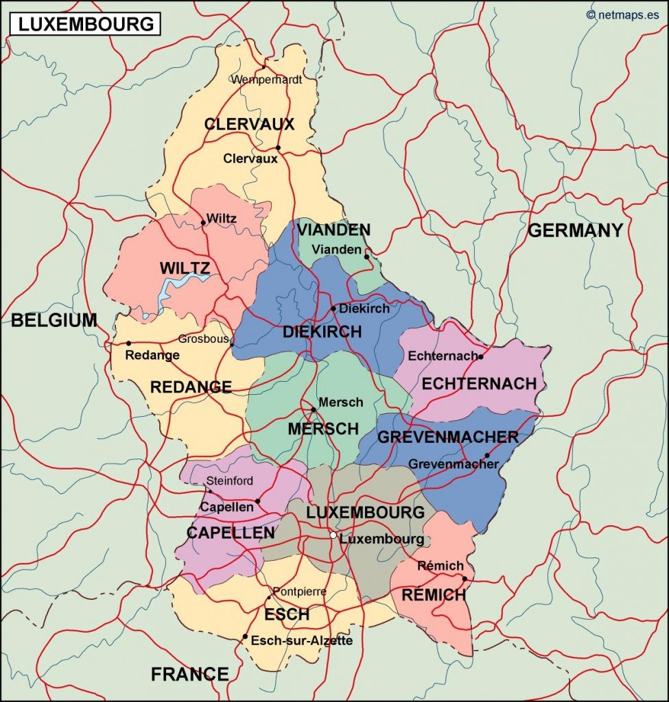 Luxembourg Political Map 975x1024 