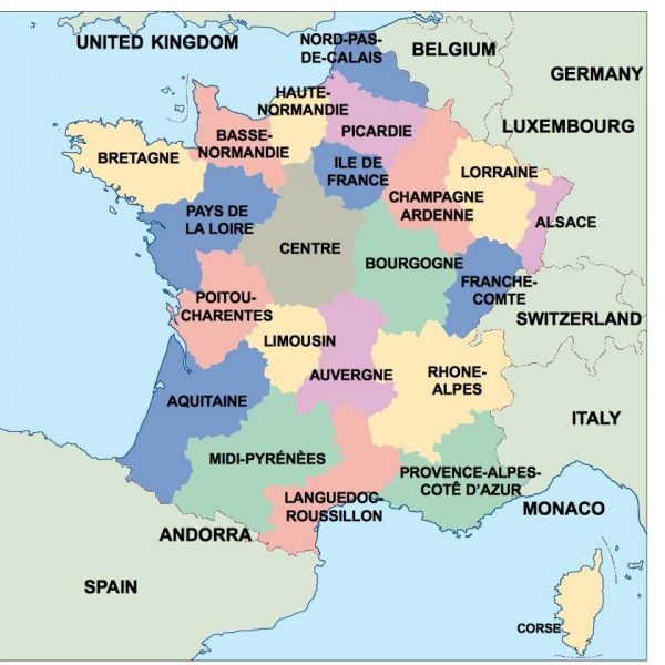 France presentation map | Download vector maps for Adobe Illustrator