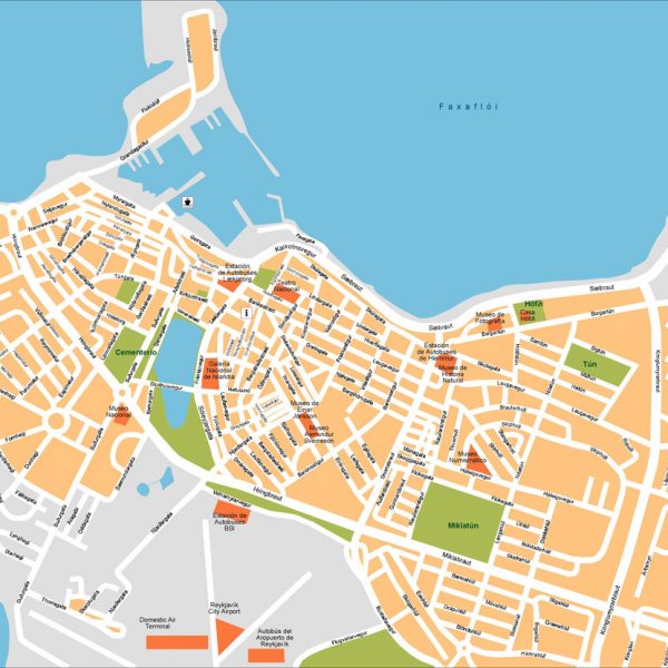 Reykjavik Vector Map | Vector maps